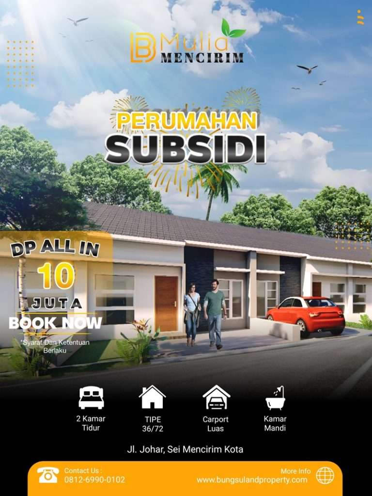 perumahan di Medan dekat tol