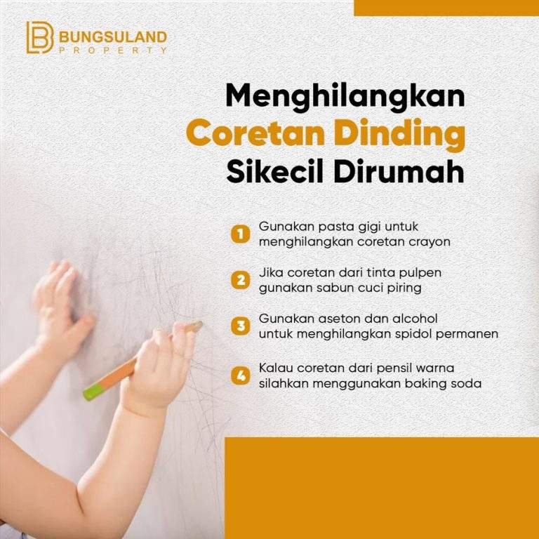 Menghilangkan coretan dinding